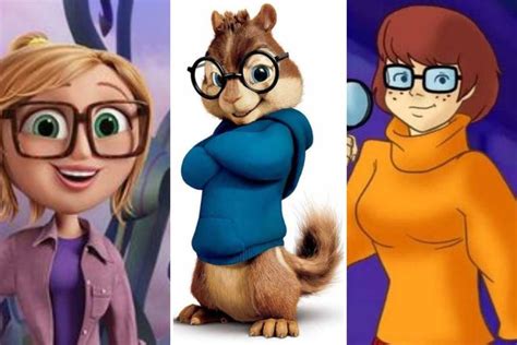 blonde characters with glasses|33 cartoon characters with glasses that are absolutely。